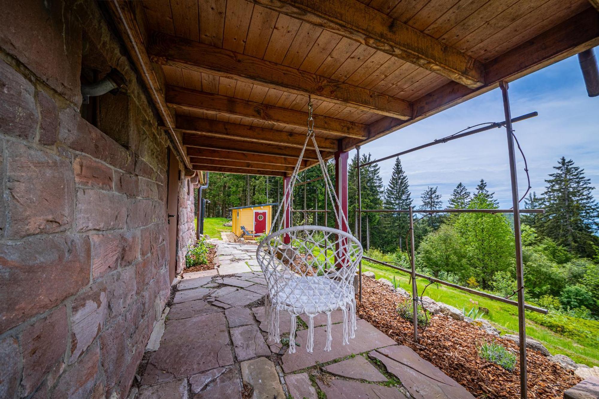 Sonnenhaeusle - Natur. Fernblick. Panorama-Sauna. Засбахвальден Экстерьер фото